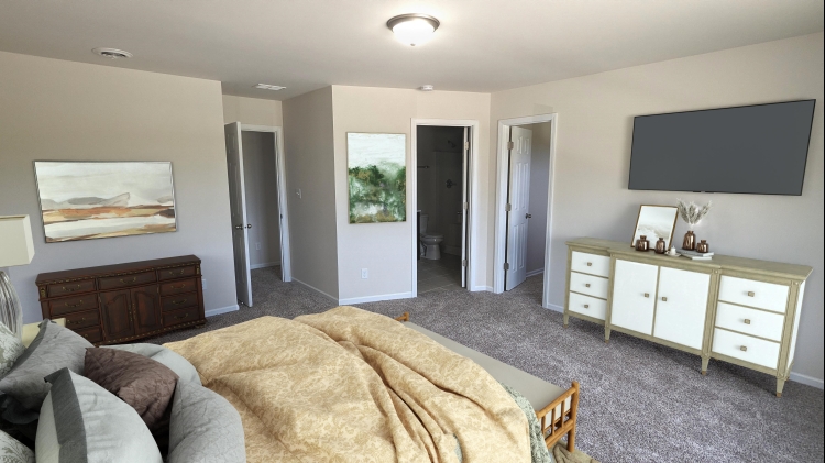 The Sierra IIs - Owner's Bedroom(Staged)
